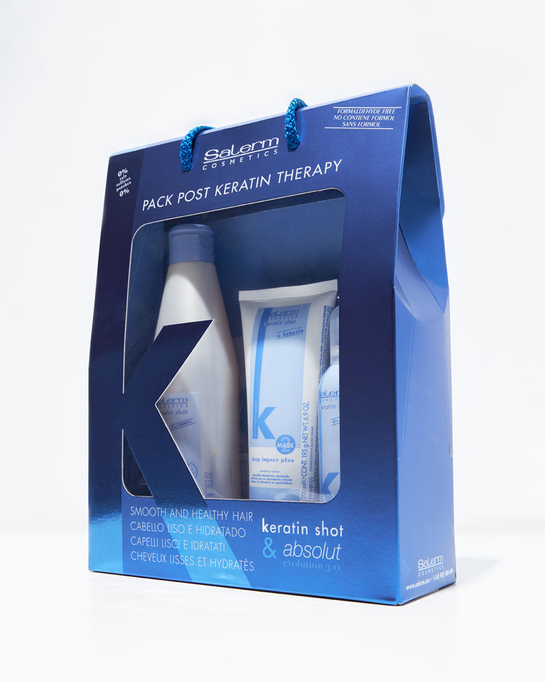 COFFRET ENTRETIEN LISSAGE KERATIN SHOT 192