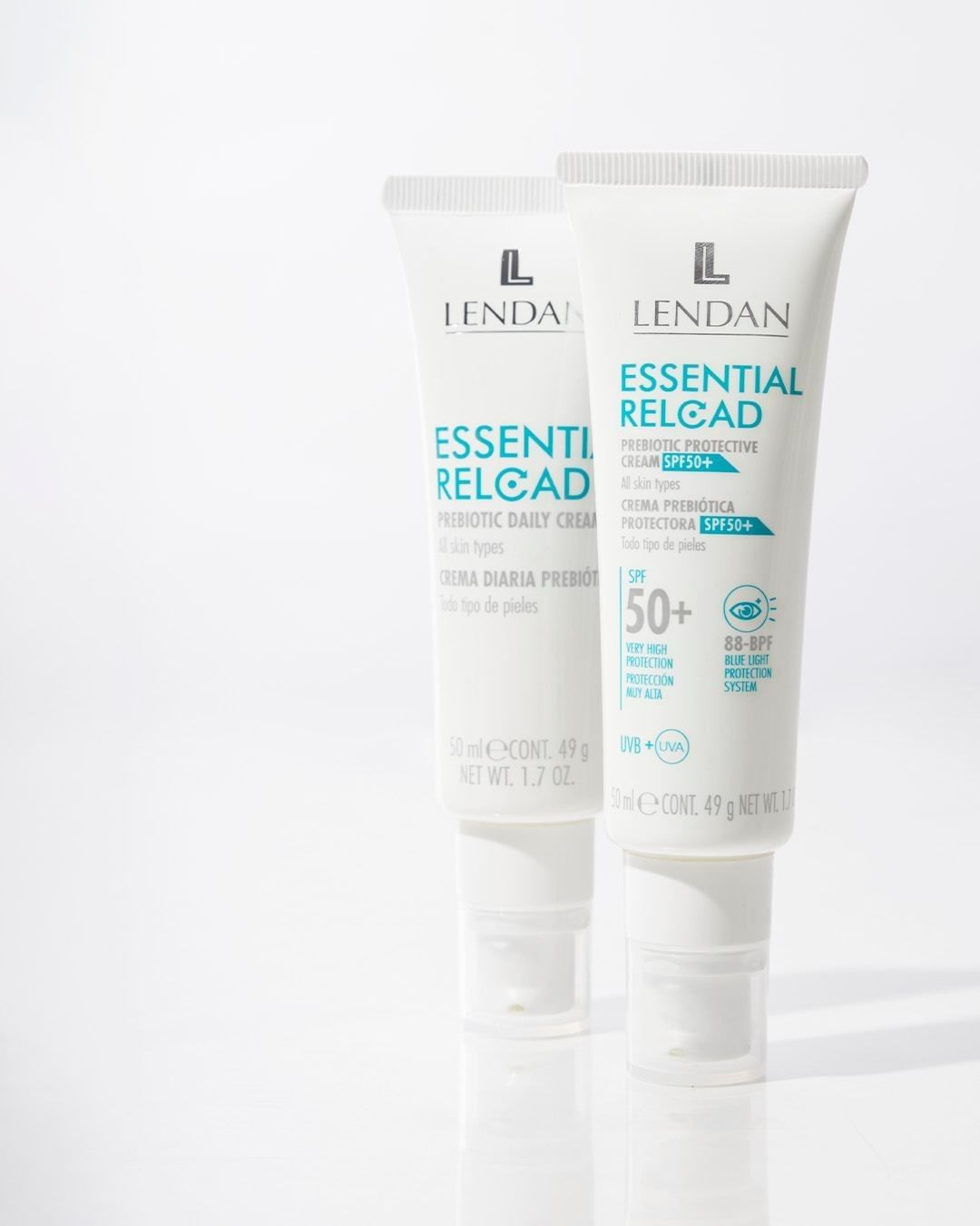 Crème de jour Prébiotiques SPF 50 Essential Reload (LERCRDSPF)