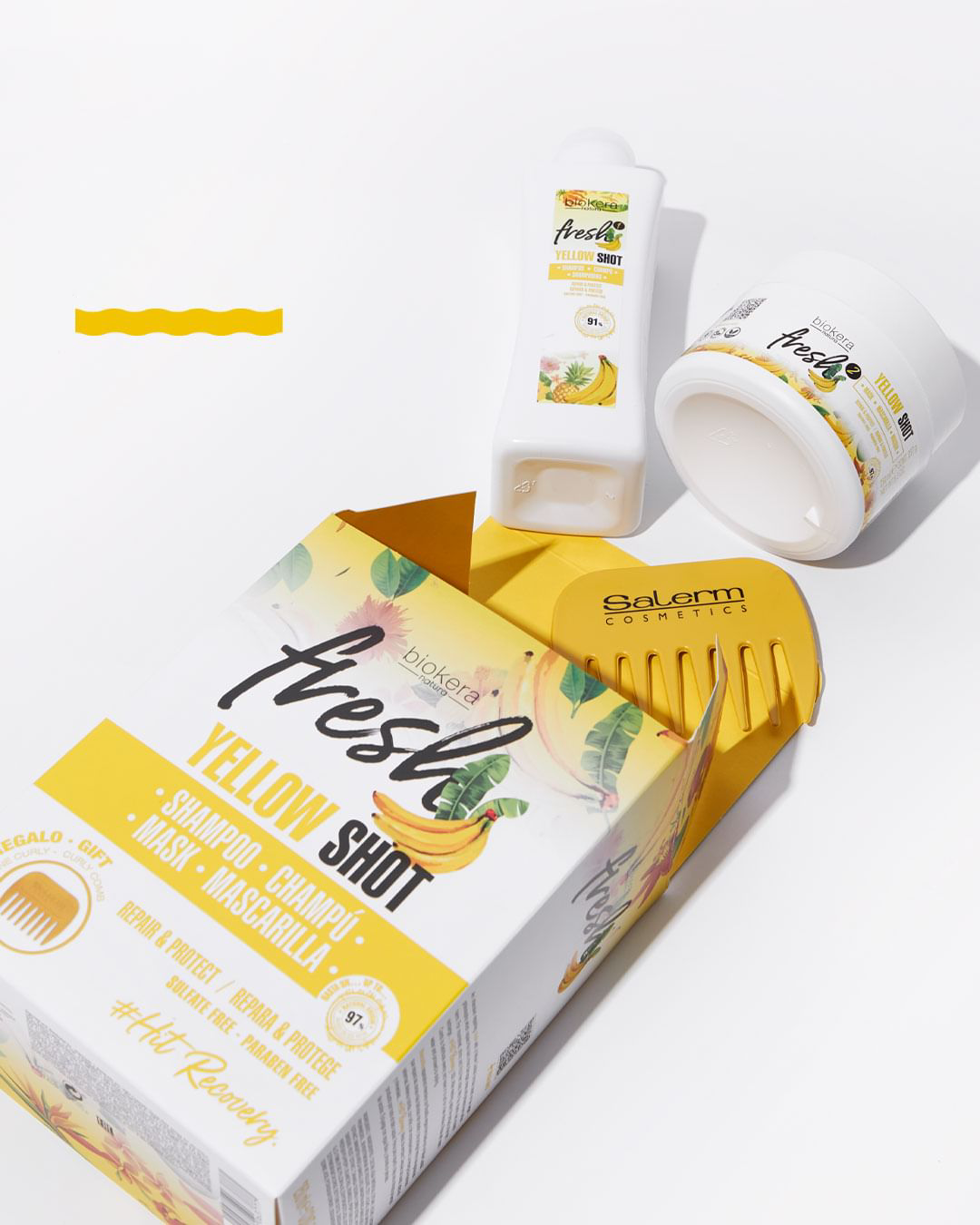 Coffret Biokera yellow Shot 1154+1158