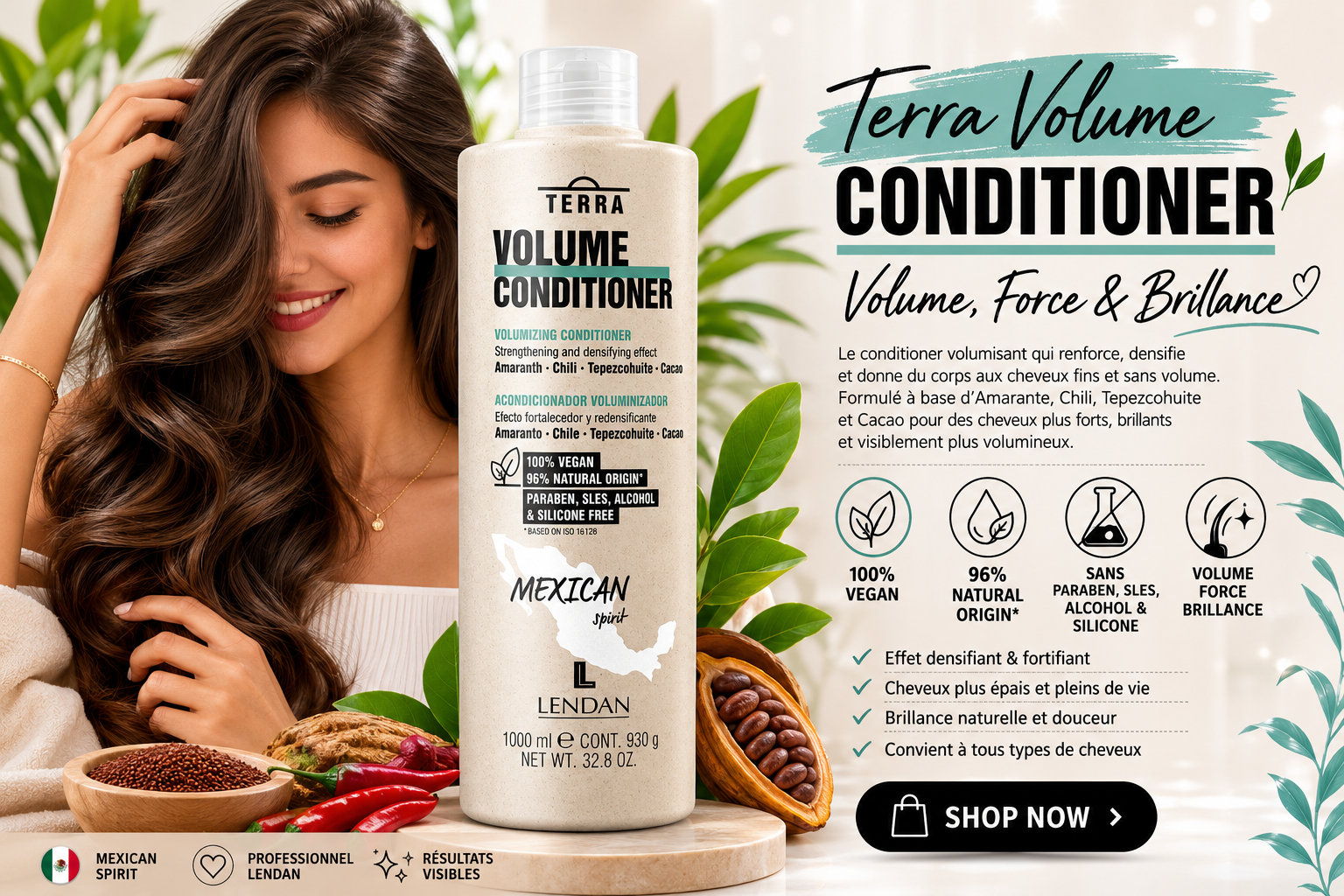 CONDITIONER VOLUME MARQUE TERRA