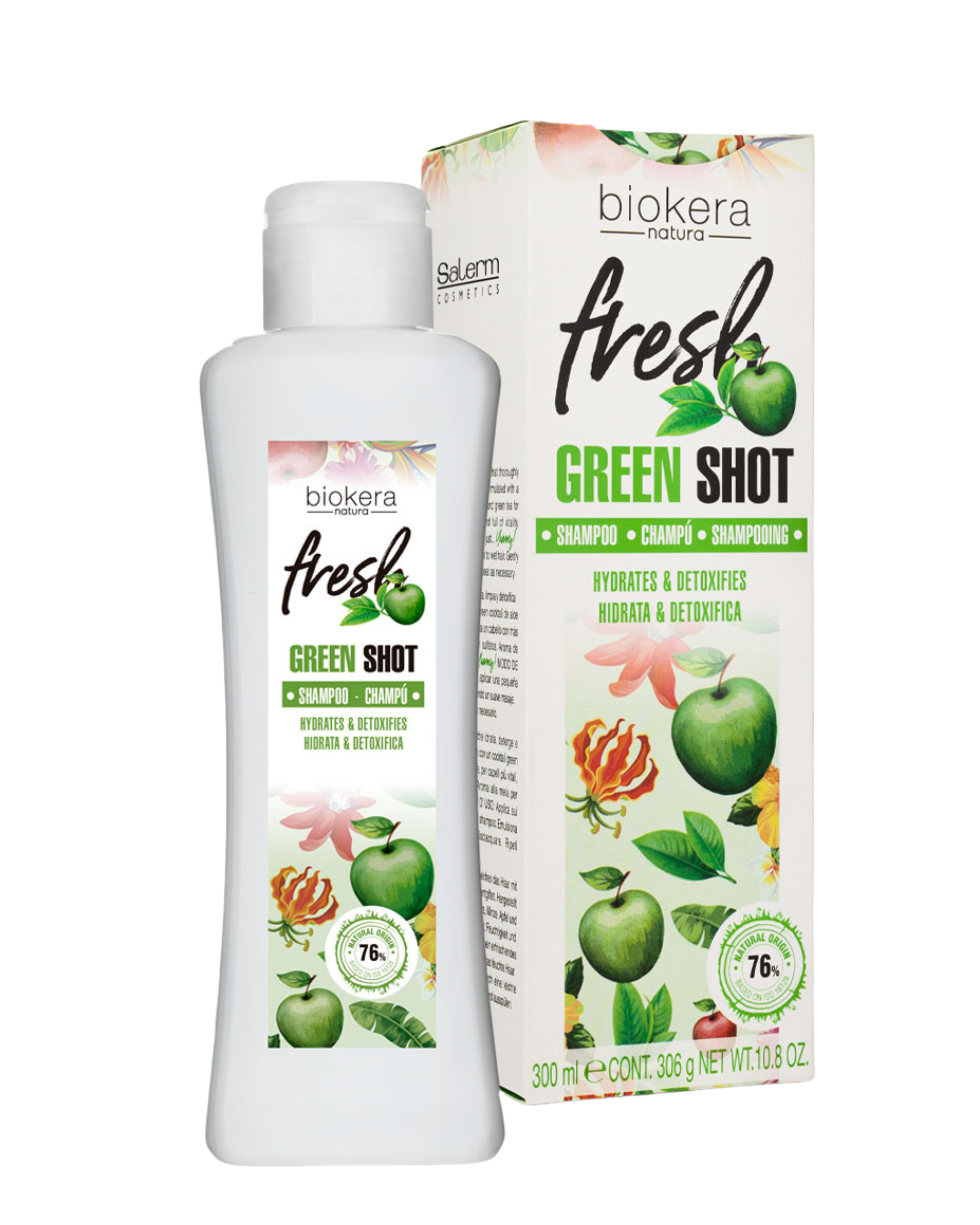 SHAMPOING GREEN SHOT BIOKERA FRESH